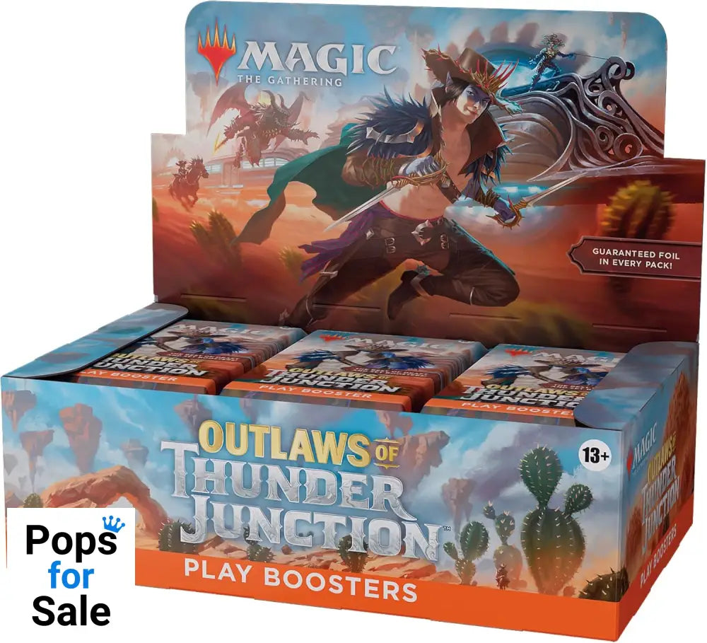 Magic the Gathering Outlaws of Thunder Junction Play Booster Display (36) Trading cards