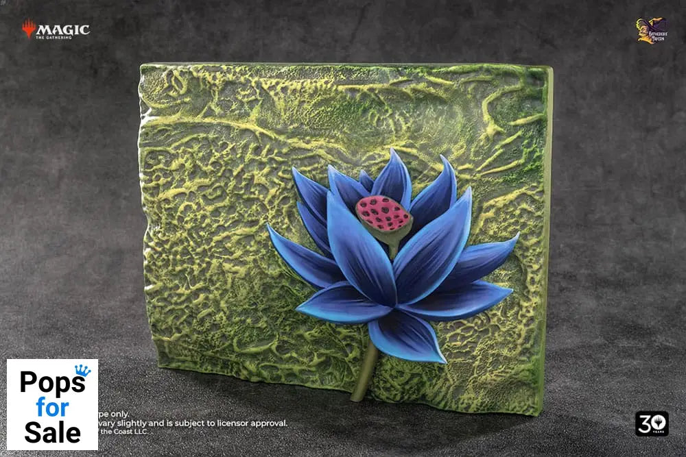 Magic The Gathering Relief Sculpture Black Lotus Previews Exclusive 17 x 15 cm