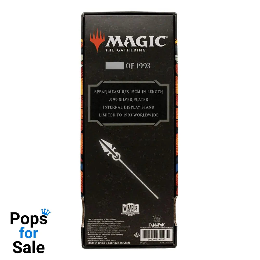 Magic the Gathering Replica Avacyn's Moonsilver Spear 15 cm (999 silver plated)