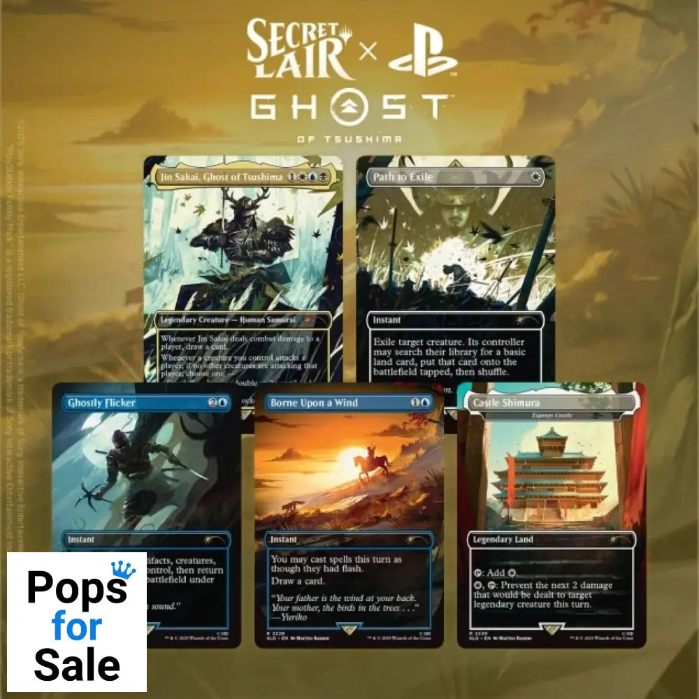 Magic: The Gathering - Secret Lair x Ghost of Tsushima