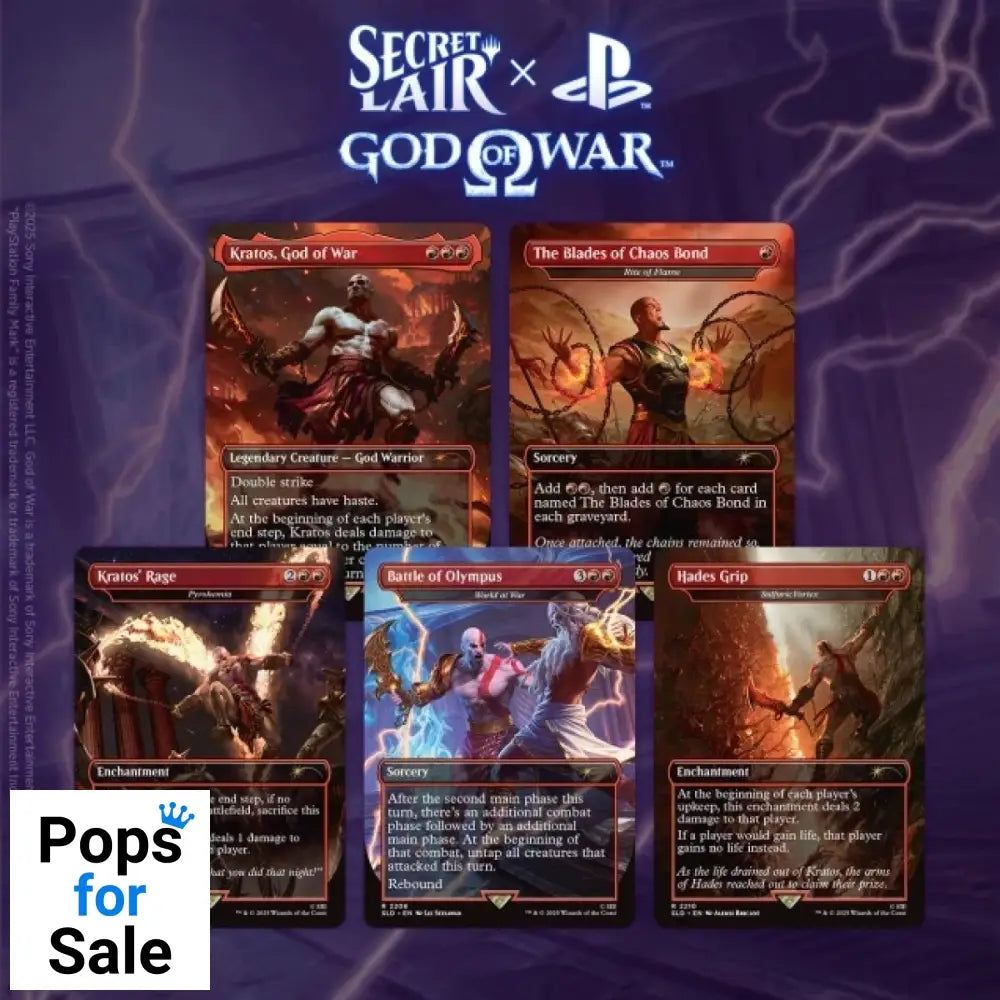 Magic: The Gathering - Secret Lair x God of War: Greek