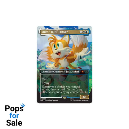 Magic the Gathering Secret Lair x Sonic: Friends & Foes english