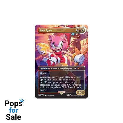 Magic the Gathering Secret Lair x Sonic: Friends & Foes english