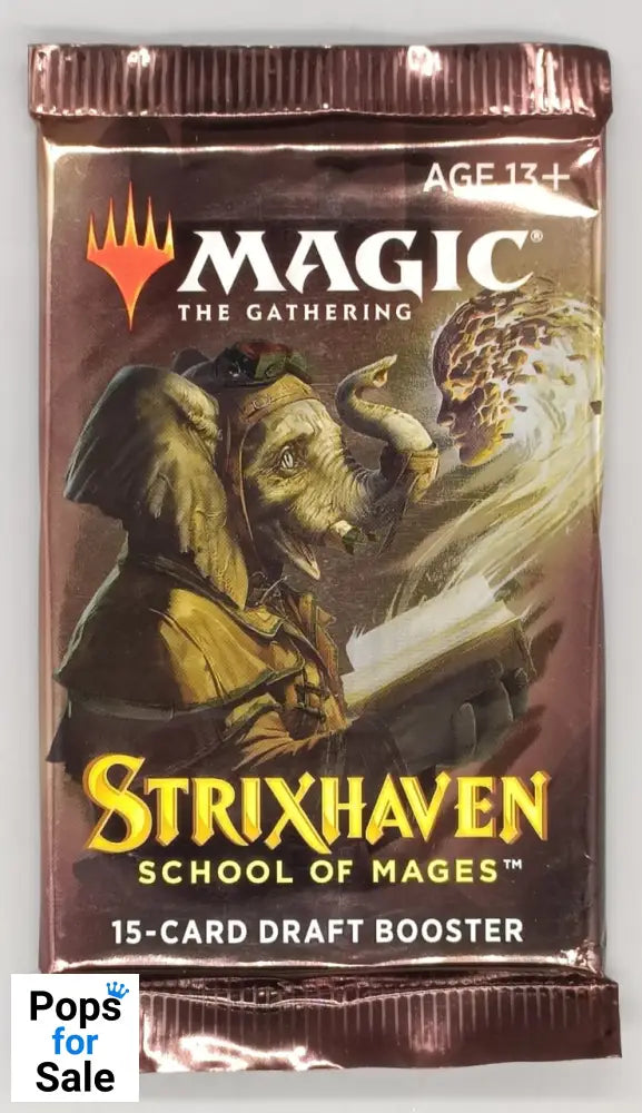 Magic the Gathering Strixhaven: School of Mages Draft Booster NEW