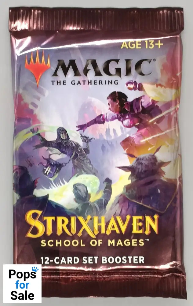 Magic the Gathering Strixhaven: School of Mages Set Booster NEW
