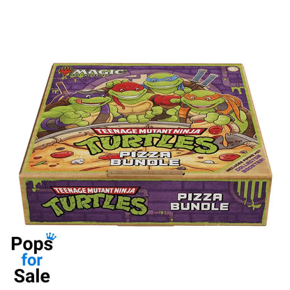 Magic the Gathering Teenage Mutant Ninja Turtles Pizza Bundle english