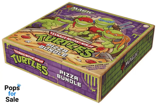 Magic the Gathering Teenage Mutant Ninja Turtles Pizza Bundle english