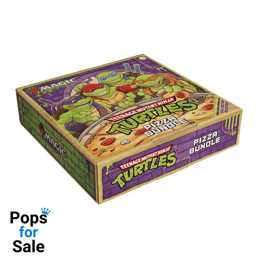 Magic the Gathering Teenage Mutant Ninja Turtles Pizza Bundle english