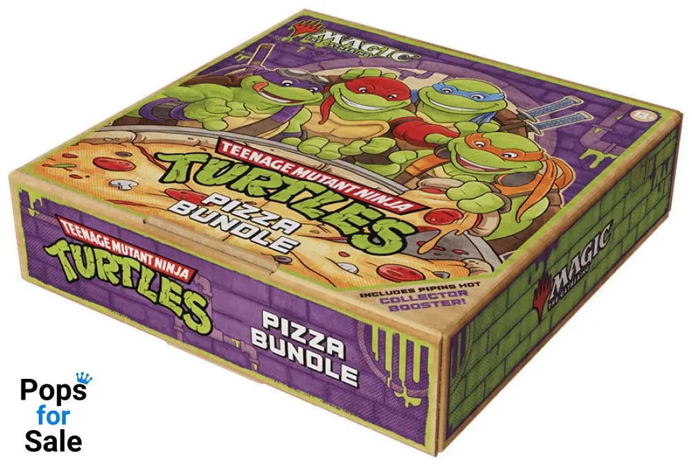 Magic the Gathering Teenage Mutant Ninja Turtles Pizza Bundle english Trading cards