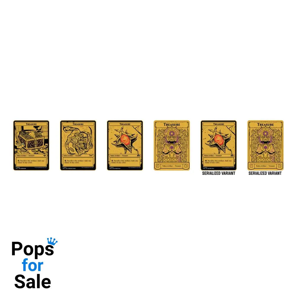 Magic: The Gathering Token Blind Box Mystery Treasure Token Assortment (10)