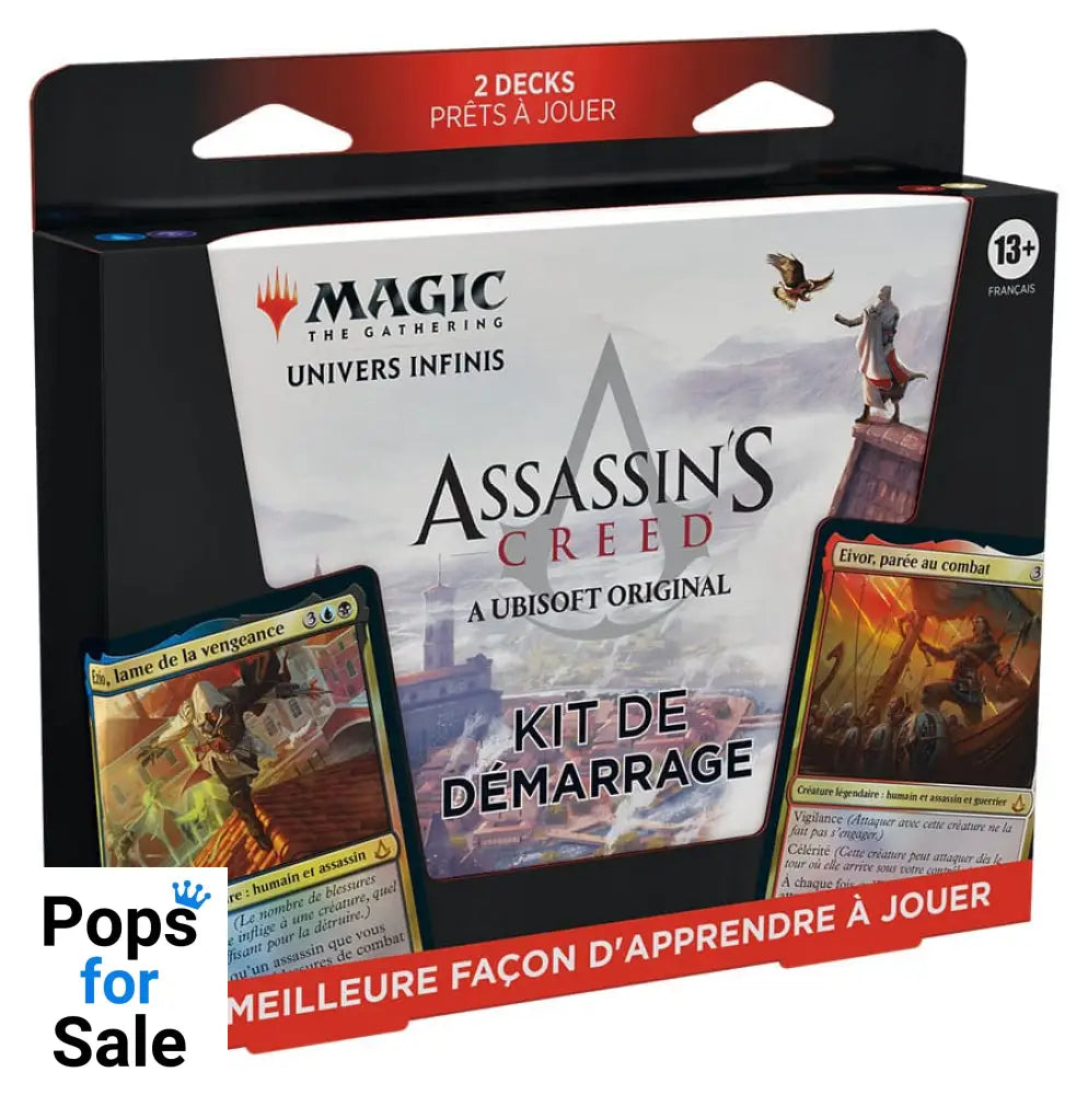 Magic the Gathering Univers infinis : Assassin's Creed Starter Kit 2024 Display (12) french