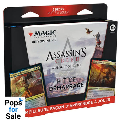 Magic the Gathering Univers infinis: Assassin’s Creed Starter Kit 2024 Display (12) french Trading cards