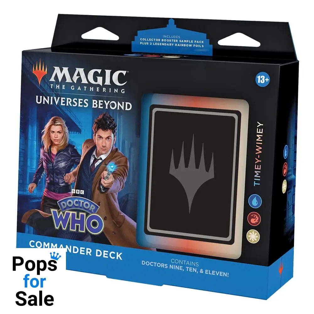Magic the Gathering Universes Beyond: Doctor Who Commander Decks Display (4) english Trading cards