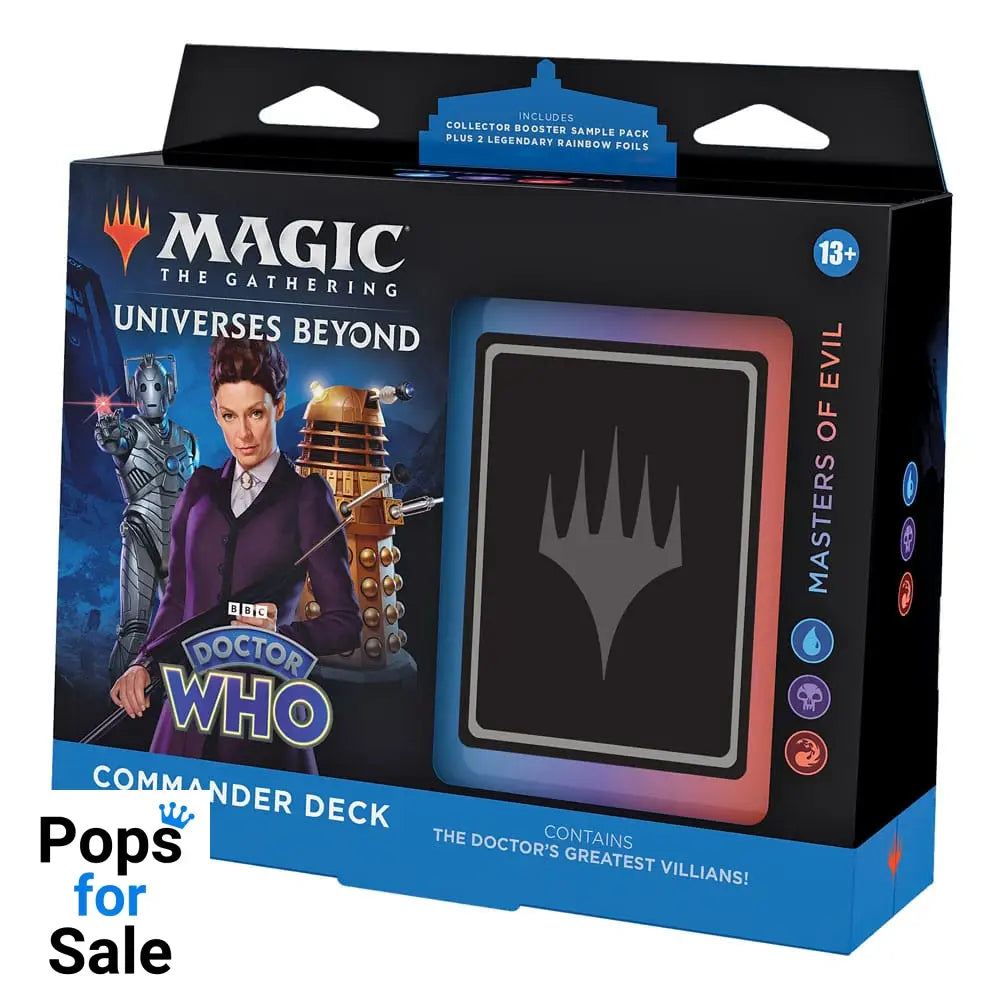 Magic the Gathering Universes Beyond: Doctor Who Commander Decks Display (4) english