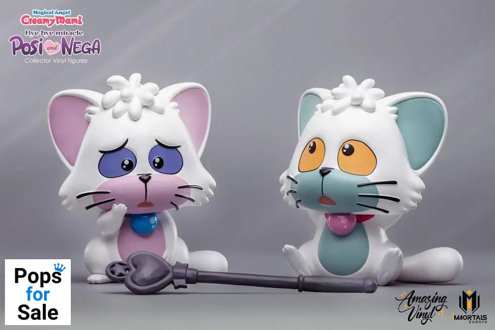 Magical Angel Creamy Mami Statue 1:1 Amazing Vinyl Posi and Nega 14 cm Statues