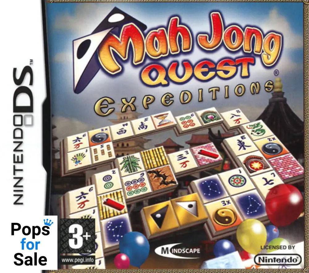 Mahjong Quest Expeditions for the Nintendo DS/3DS