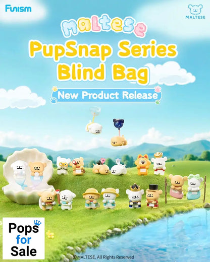 Maltese PupSnap Blind Bag Mini Figures 3 cm Assortment (16)