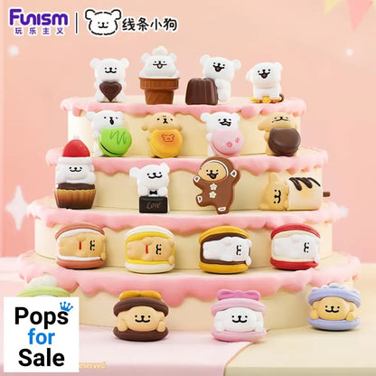 Maltese Sweet Box Series Mini Figures 3-Pack Puppy Face 9 cm Display (6) Mini-figures