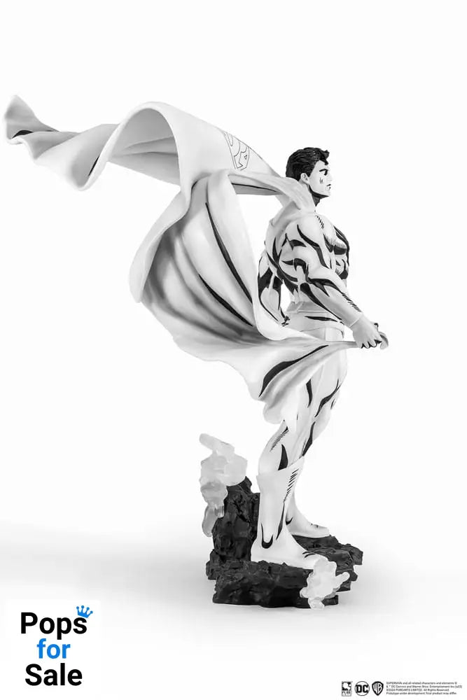 Man of Steel PX PVC Statue 1/8 SDCC 2024 Superman Black & White Version 36 cm