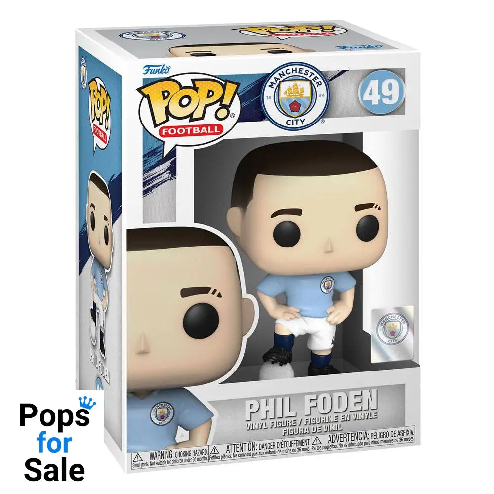 Manchester City F.C. POP! Football Vinyl Figure Phil Foden 9 cm