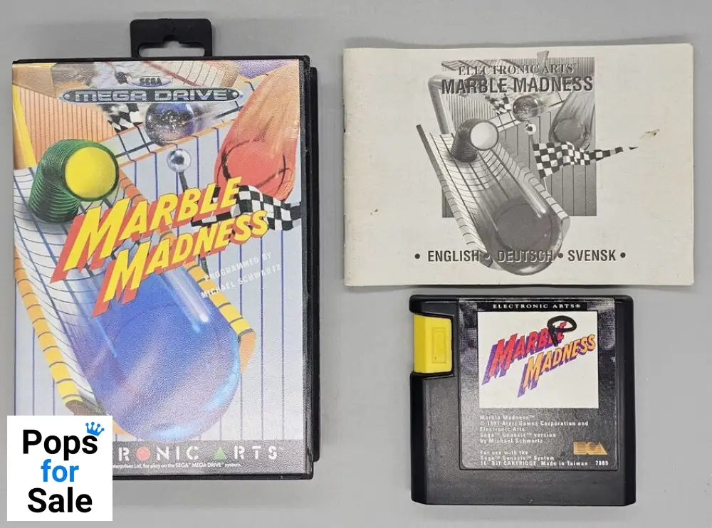 Marble Madness for Sega Mega Drive (MD)