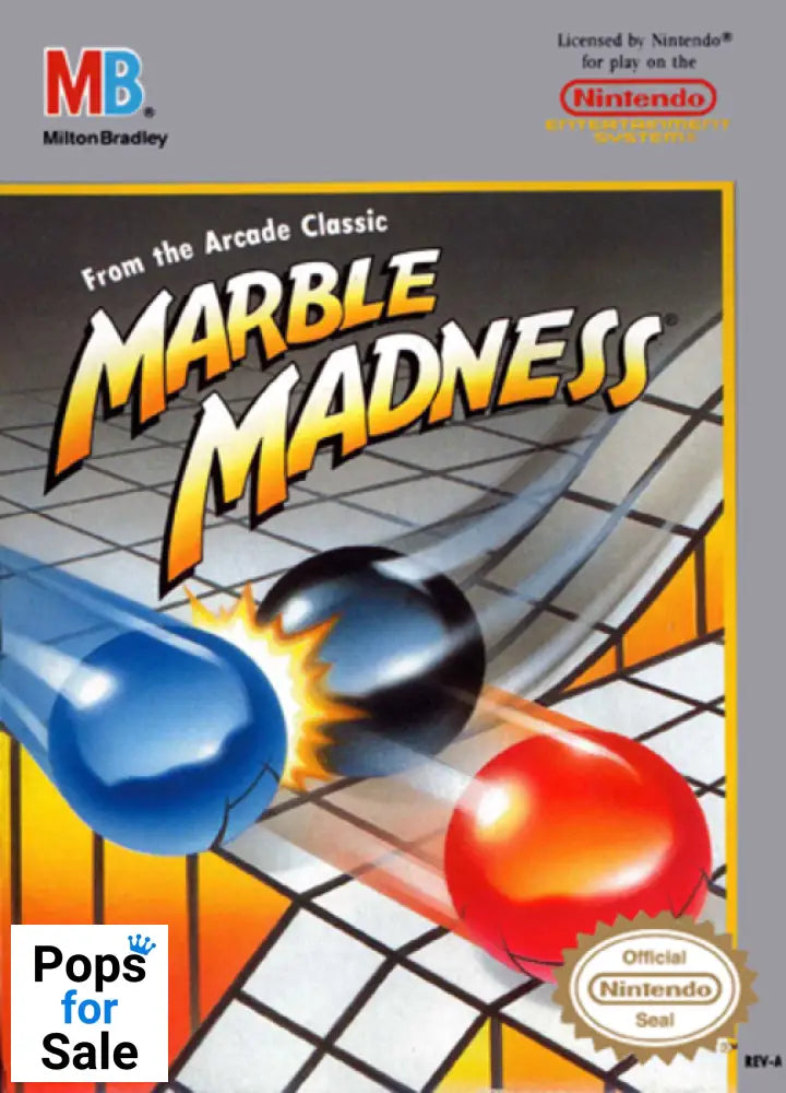 Marble Madness for the Nintendo Entertainment System (NES) - [Just Cartridge]