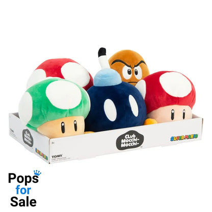 Mario Kart Mocchi-Mocchi Plush Figures Set 1 15 cm Assortment (5)