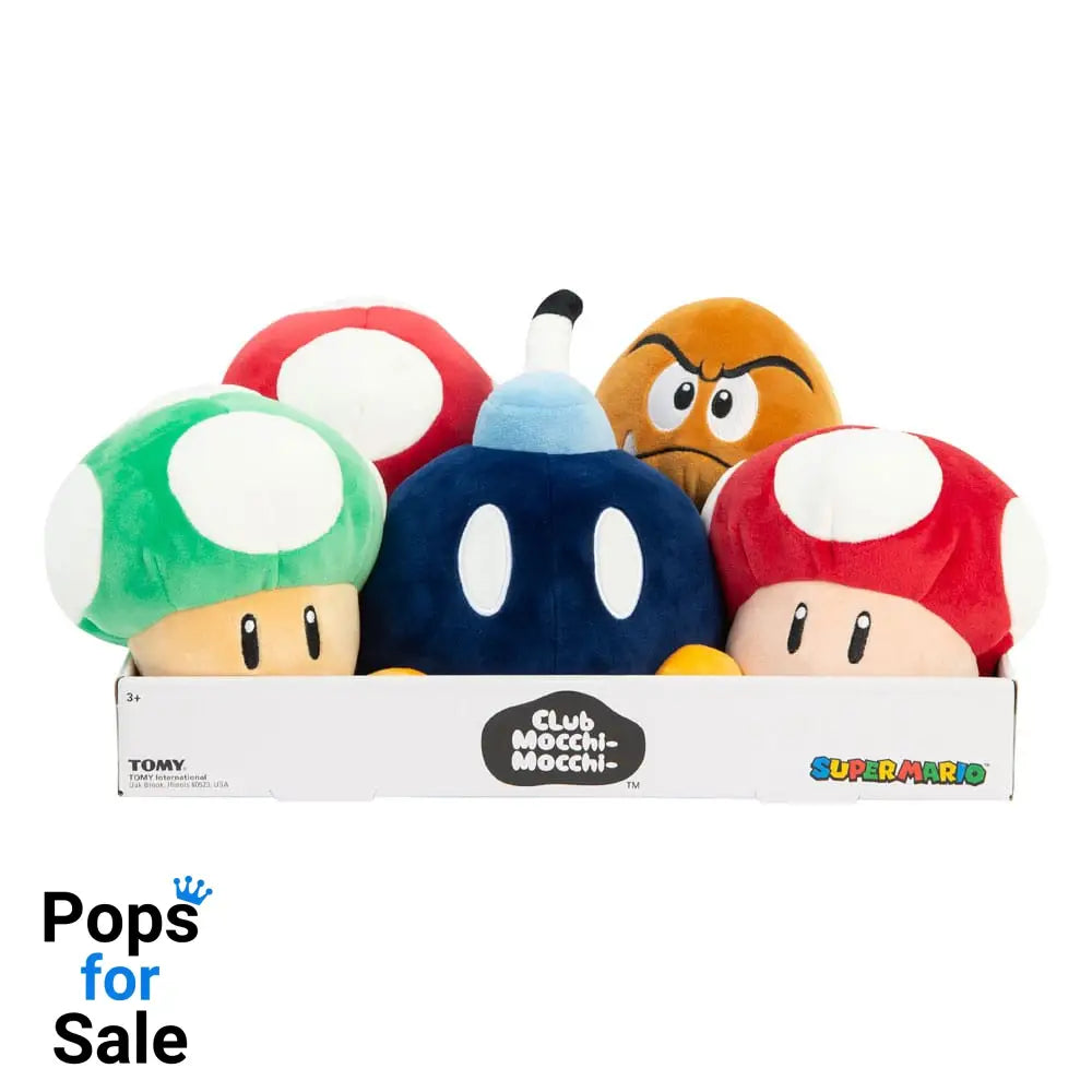 Mario Kart Mocchi-Mocchi Plush Figures Set 1 15 cm Assortment (5)