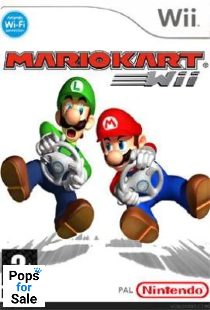 Mario Kart (No Wheel) for Nintendo Wii [Disc Only - No Box or Instructions]