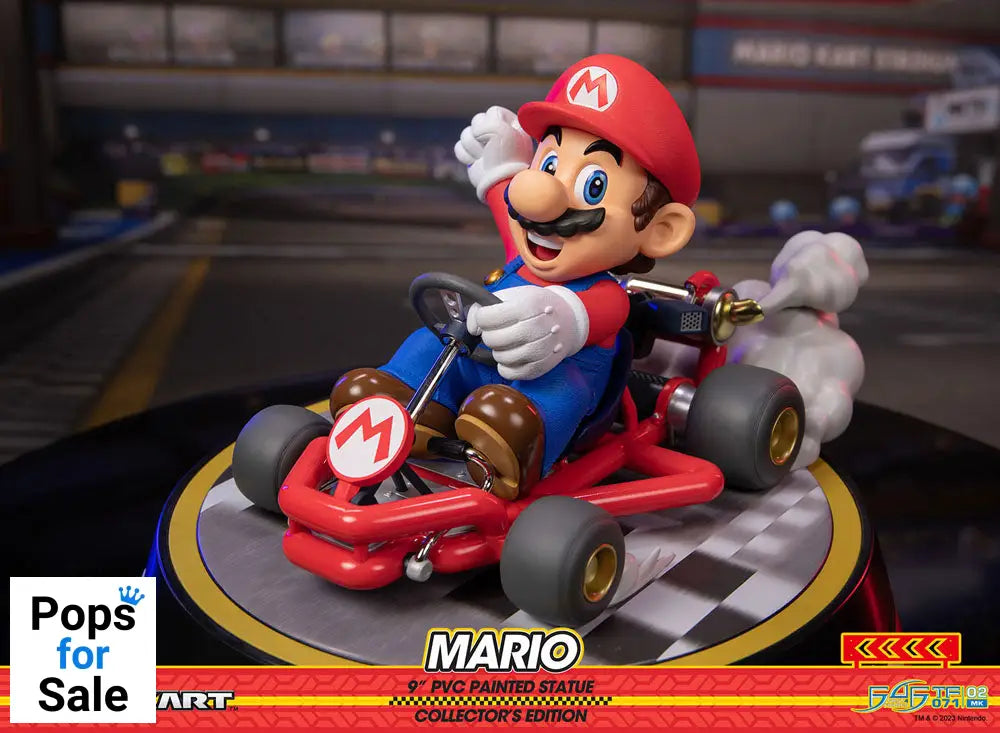 Mario Kart PVC Statue Mario Collector's Edition 22 cm