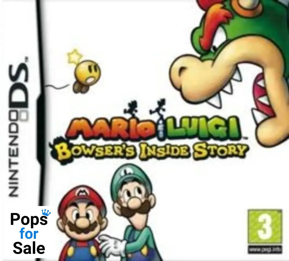 Mario & Luigi: Bowser's Inside Story for the Nintendo DS/3DS - [No Manual]
