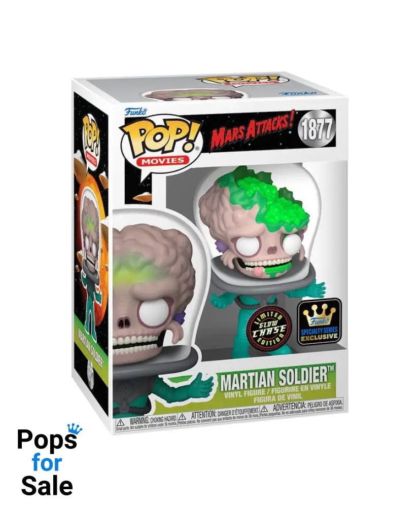 Mars Attacks POP! Animation Vinyl Figure Soldier w/CH(GW) 9 cm Assortment (6) Funko POP POP! Figures