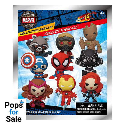 Marvel 3D PVC Bag Clips 85th Core Comic Series 12 Display (24)
