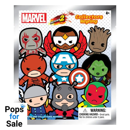 Marvel 3D PVC Bag Clips Series 2 Display (24)