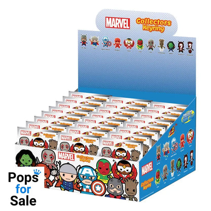 Marvel 3D PVC Bag Clips Series 2 Display (24)