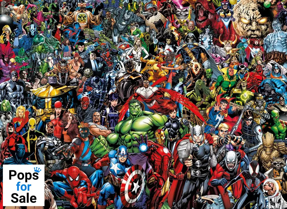 Marvel 80th Anniversary Impossible Puzzle Characters