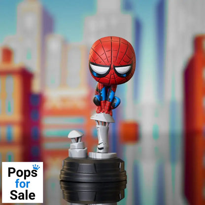 Marvel Animated Statue Spider-Man on Chimney 15 cm