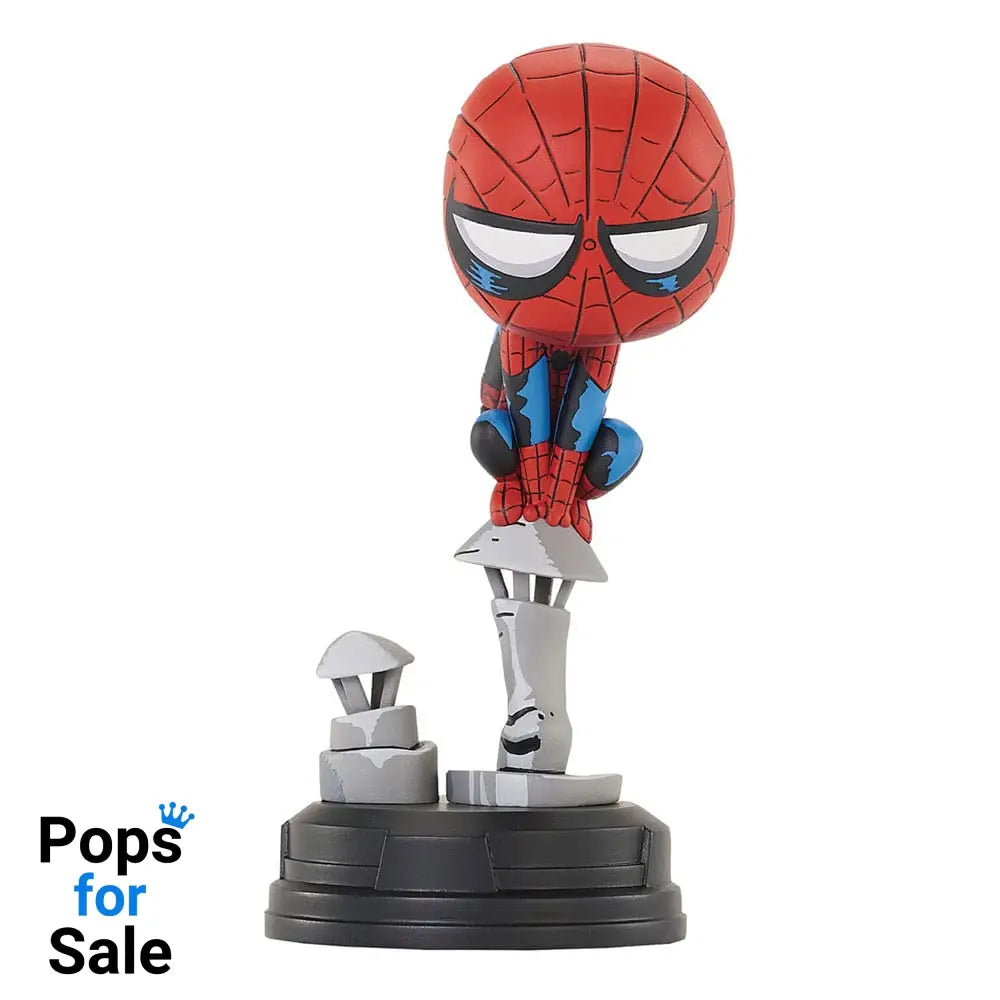 Marvel Animated Statue Spider-Man on Chimney 15 cm