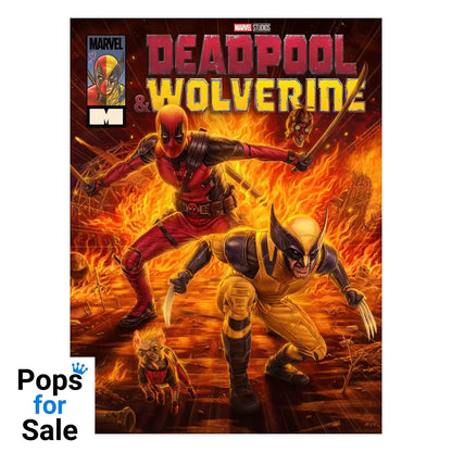 Marvel Art Print Deadpool & Wolverine 46 x 61 cm - unframed Posters & Wallscrolls