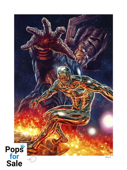 Marvel Art Print Galactus and the Silver Surfer 61 x 41 cm - unframed Posters & Wallscrolls