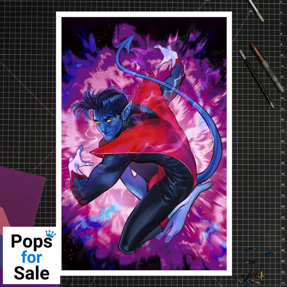 Marvel Art Print Nightcrawler 41 x 61 cm - unframed