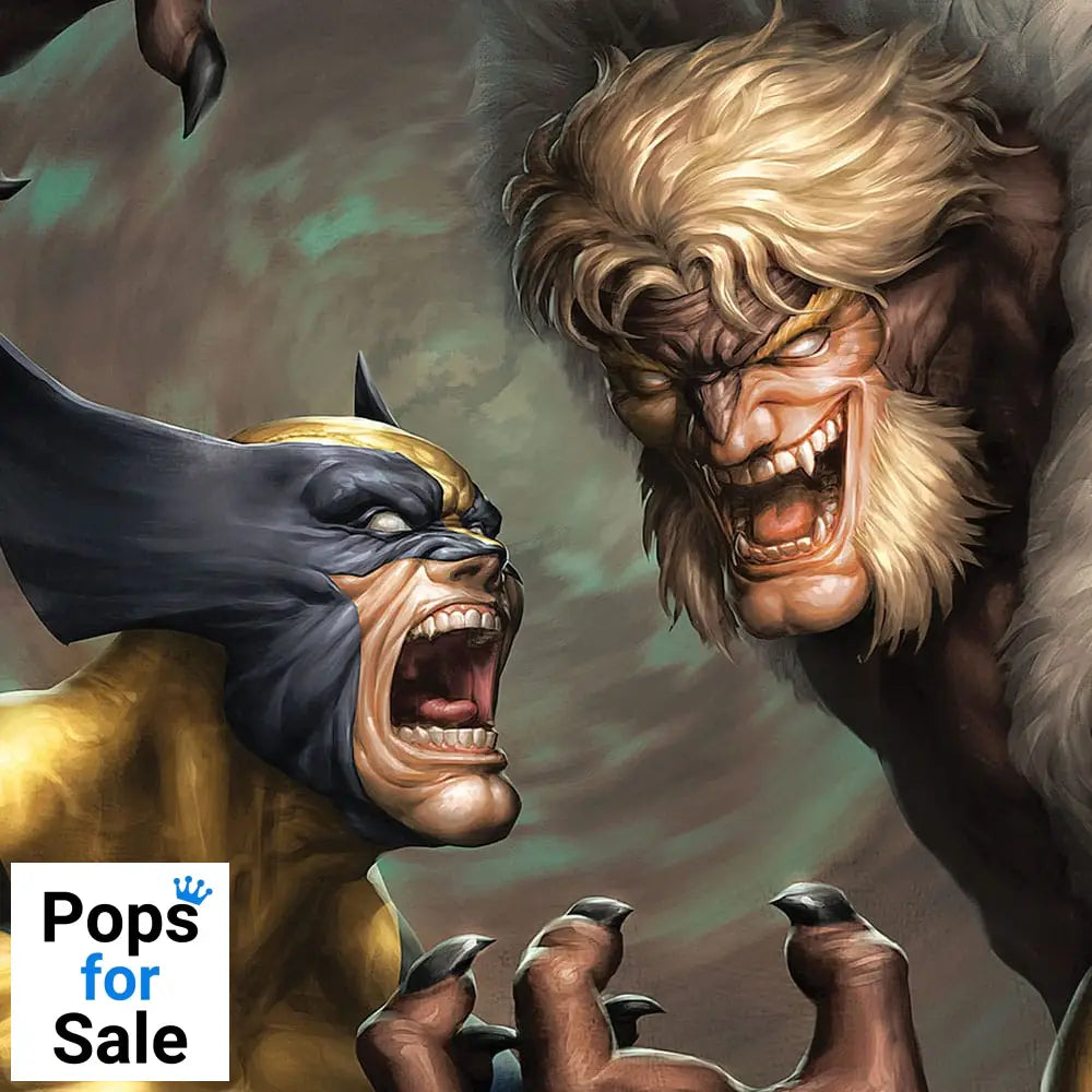 Marvel Art Print Wolverine vs Sabretooth 41 x 61 cm - unframed