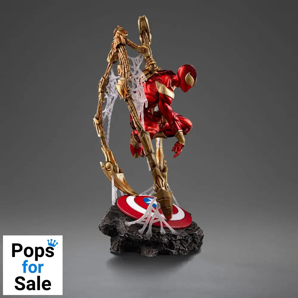 Marvel Art Scale Deluxe Statue 1/10 Spider-man Iron Armor Comics (CCXP Exclusive 2024) 24 cm