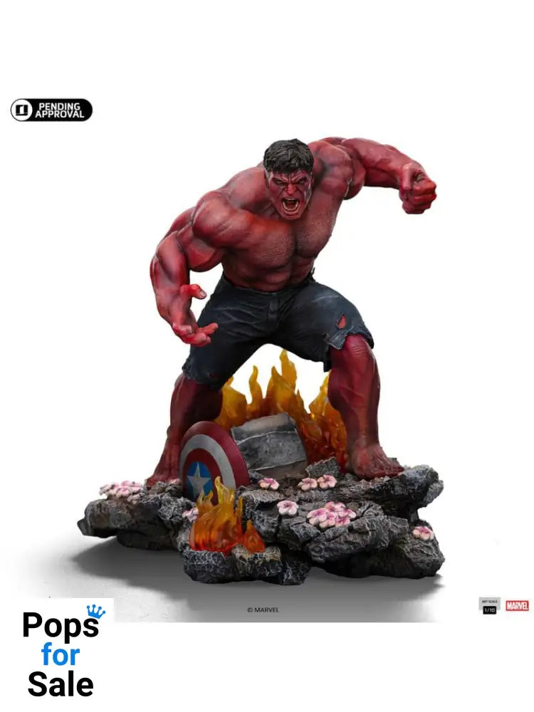 Marvel Art Scale Statue 1/10 Red Hulk 23 cm Statues