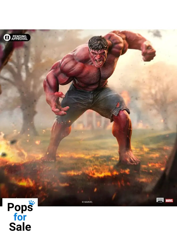 Marvel Art Scale Statue 1/10 Red Hulk 23 cm