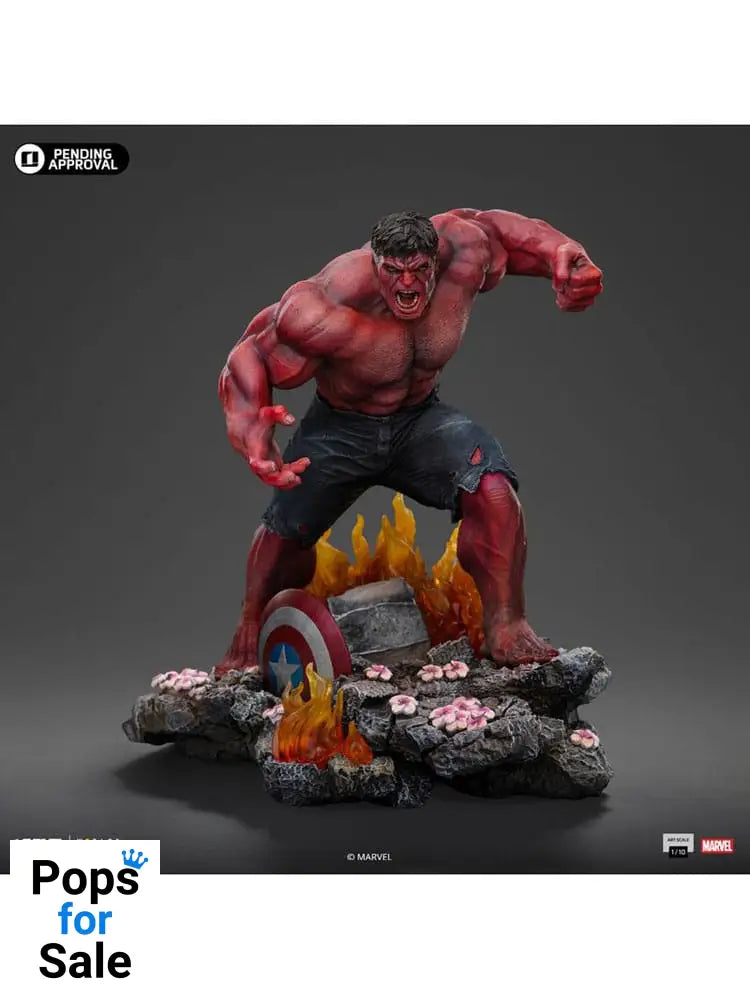 Marvel Art Scale Statue 1/10 Red Hulk 23 cm
