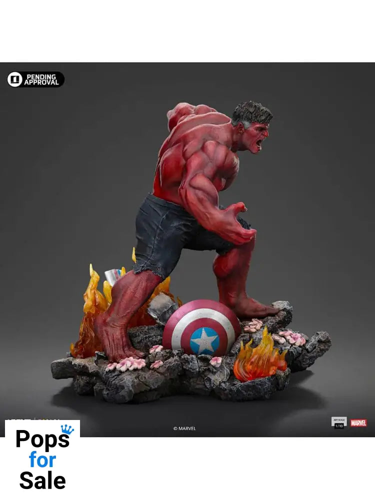 Marvel Art Scale Statue 1/10 Red Hulk 23 cm