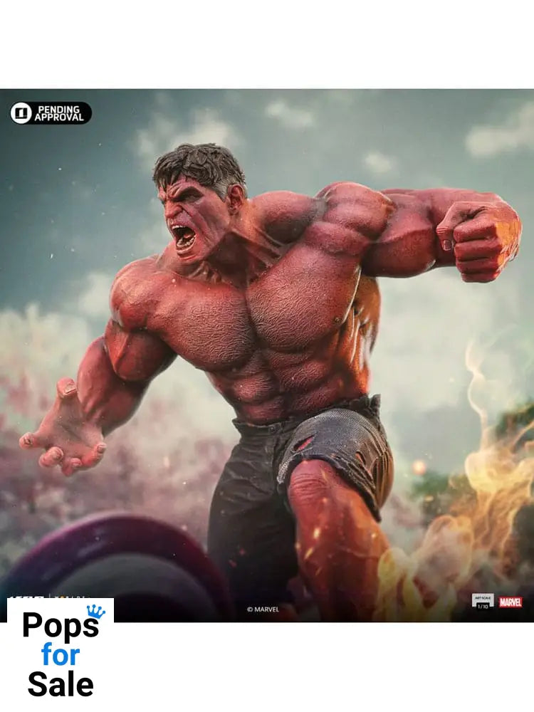 Marvel Art Scale Statue 1/10 Red Hulk 23 cm