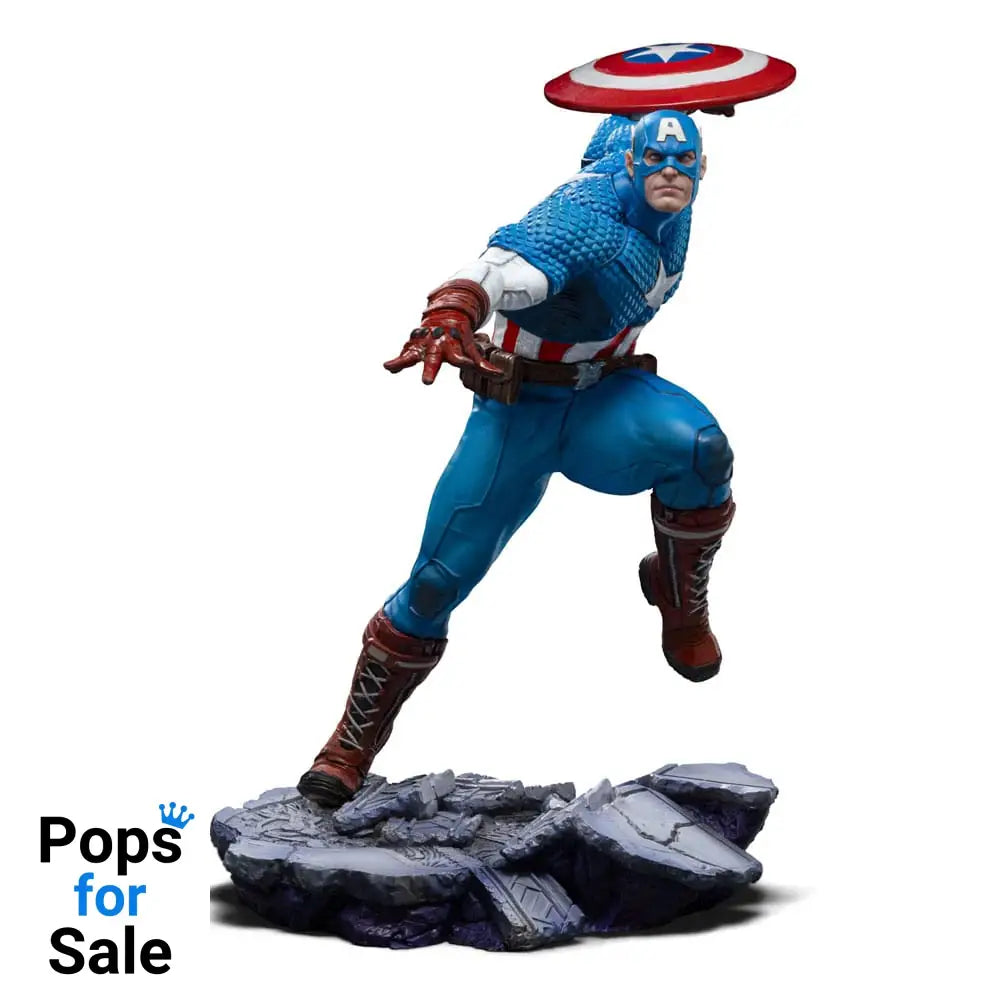 Marvel BDS Art Scale Statue 1/10 Captain America 22 cm