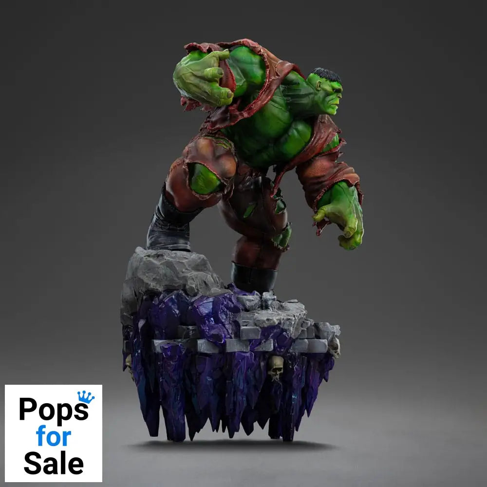 Marvel BDS Art Scale Statue 1/10 Infinity Gauntlet Hulk Deluxe Diorama 32 cm